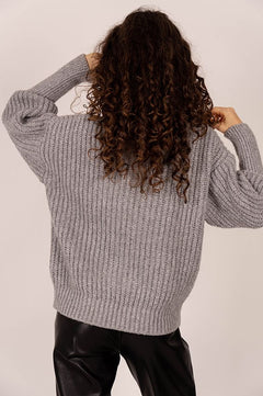 Telma Turtleneck Knit Dark Grey