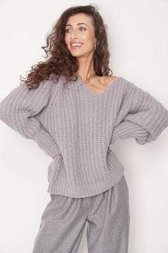 Nusa Alpaca Sweater Grey