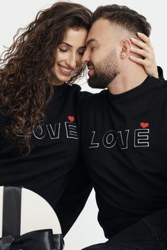 Love Sweater Black