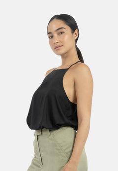 Vancouver Slip Top Black