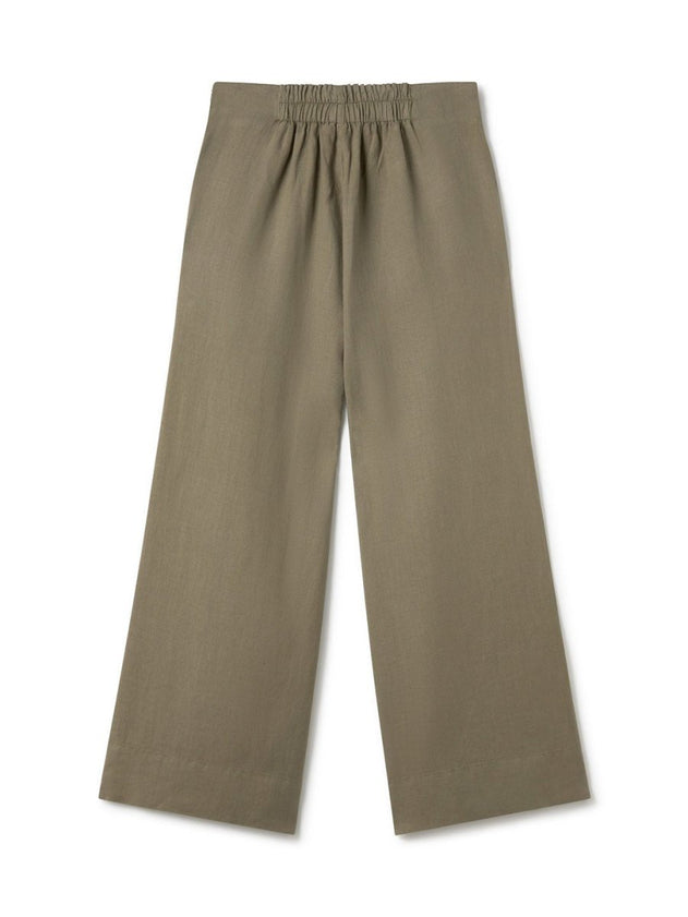 Varmdo Wide Leg Pants Light Khaki - IVALO.COM