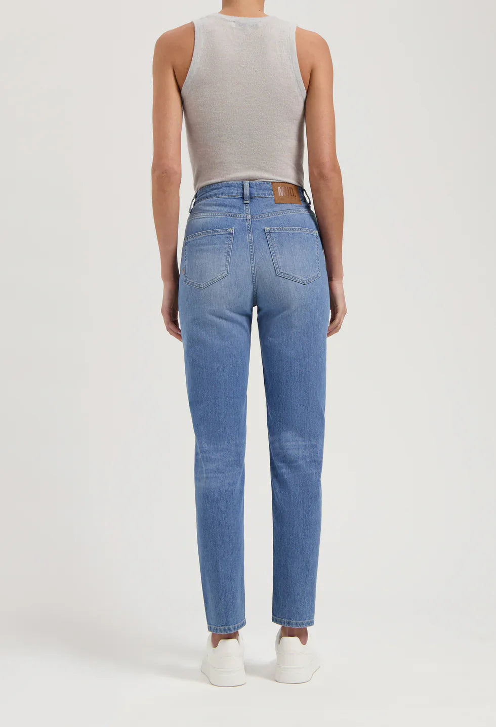 Mams High Tapered Jeans Old Stone