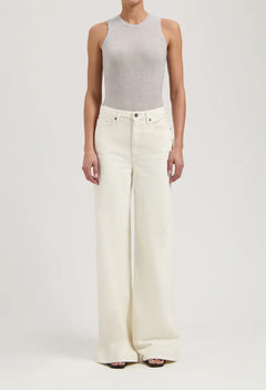 Sara High Loose Flow Jeans Natural