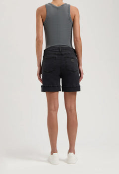 Luna Mid Denim Short Black Vintage