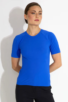 Work Rib Tee Blue