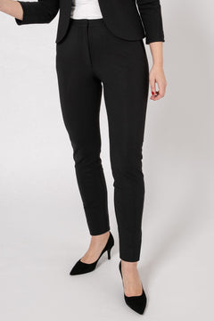 Work Trousers Long Classic Tight Fit Black