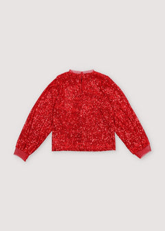 Kids' Galaxy Blouse Red