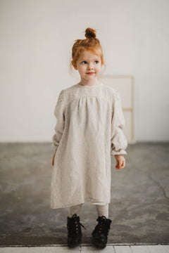 Žemyna Kids' Linen Dress