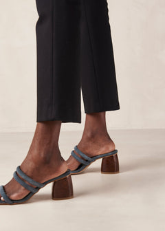 Indiana Leather Sandals Grey