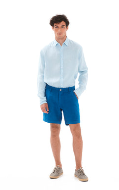 Linnen Bermuda shorts
