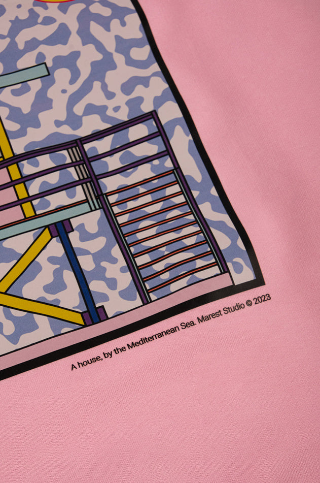 Antonyo Marest x Trendsplant Women's Oversized Hoodie Gum Pink