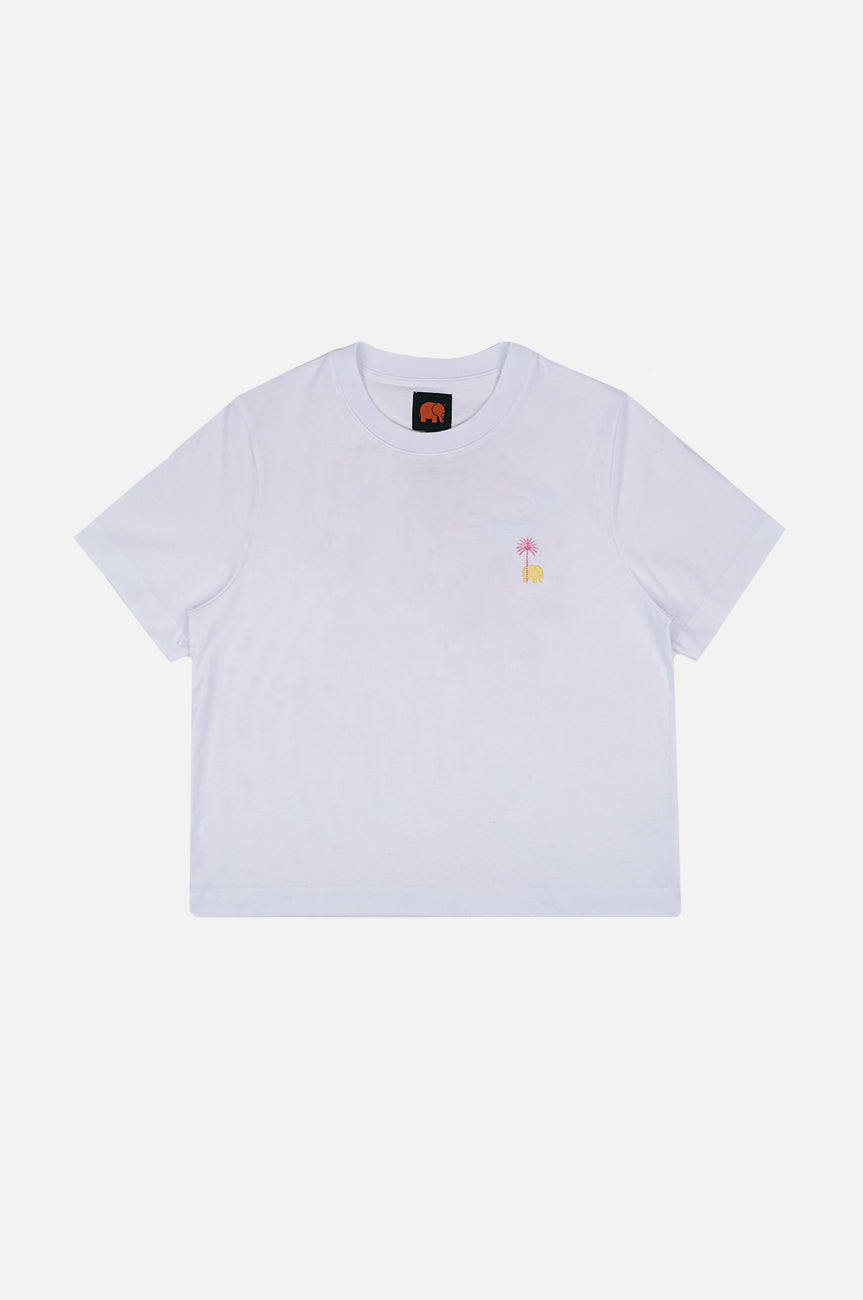Dames Antonyo Marest x Trendsplant Art Hut T-shirt Wit