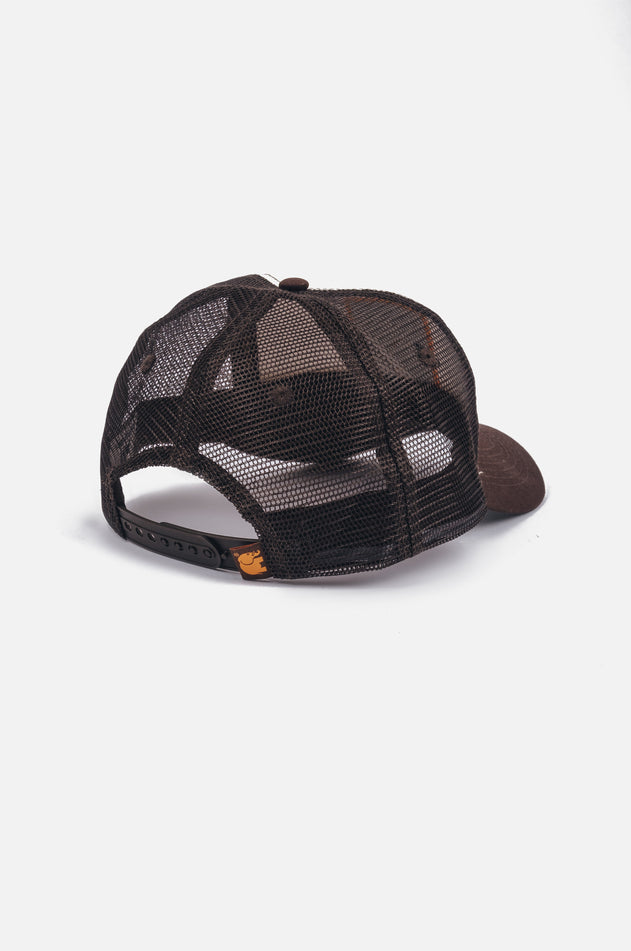 Classic Trucker Cap Chocolate Brown