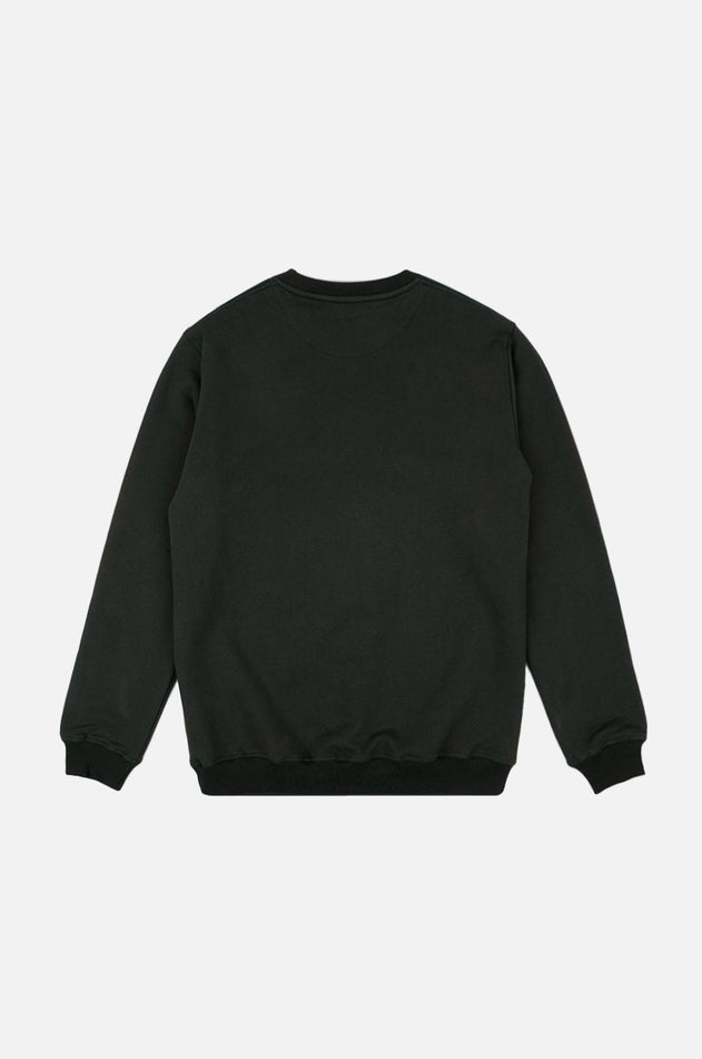 Organic Essential Sweater Scarab Green