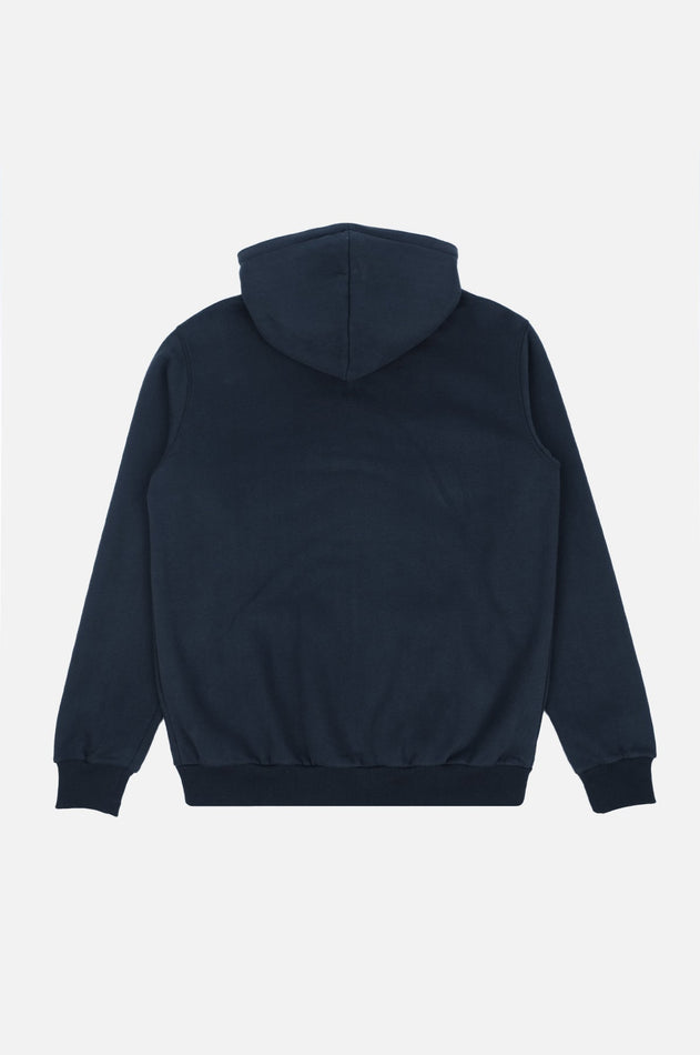 Organic Essential Oversized Zip Hoodie Trendsplant Blue