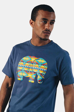 Navajo Organic Classic T-shirt blauw
