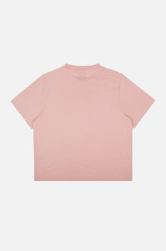 Dames Trendsplant Organic Essential T-shirt Pale Pink
