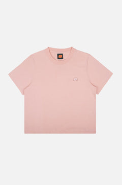 Dames Trendsplant Organic Essential T-shirt Pale Pink