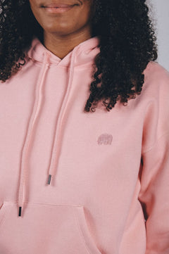 Trendsplant Organic Essential Oversized Hoodie Pale Pink