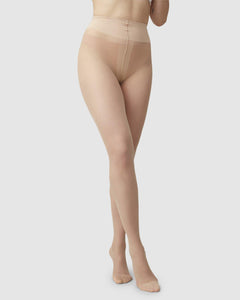 Malva Ladder Resistant Tights 3 Pairs Bundle Beige