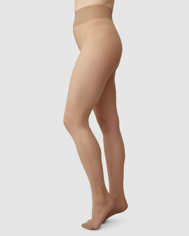 Malva Ladder Resistant Tights 3 Pairs Bundle Dark Beige