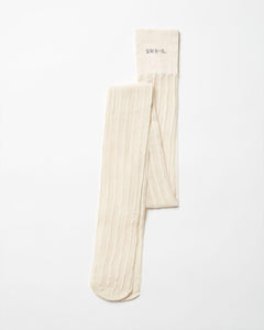 Siri Stripe Tights White