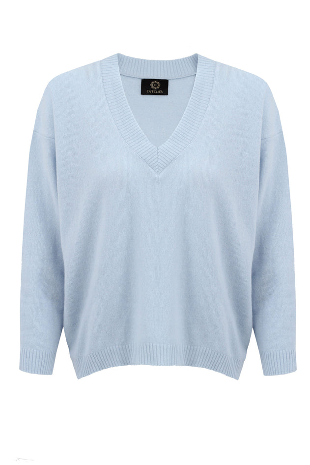 Enteliér Kasjmier Trui Blauw