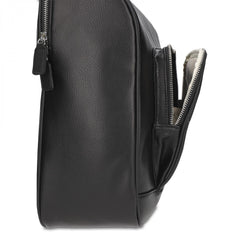 Mika Appleskin Backpack met ritszakken zwart