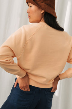 Leskov Sweatshirt Bleached Apricot