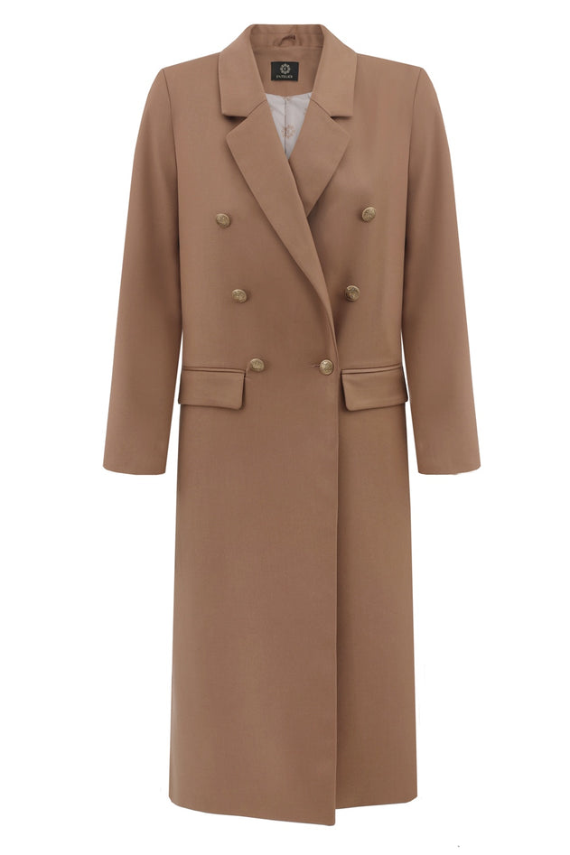 Enteliér Trench Coat Caramel