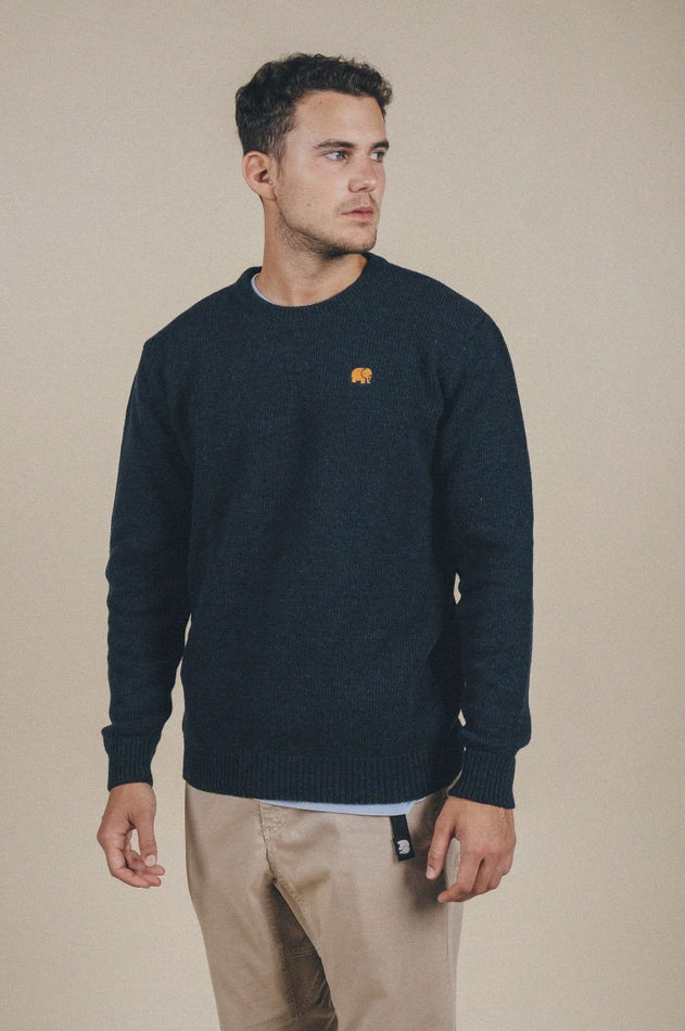 Sella Knit Navy Blue