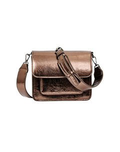 Cayman Pocket Metallic Structure Sheeny Brown