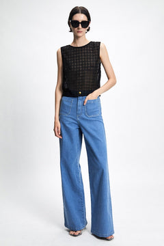 Luna Jeans Denim Blue