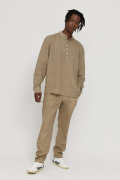 Luray Men's Long Sleeve Linen Shirt