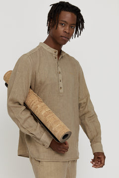 Luray Men's Long Sleeve Linen Shirt