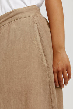 Lorette Linen Skirt