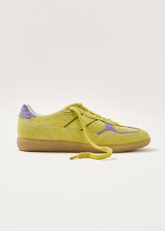 Tb.490 Rife Leather Sneakers Acid Green