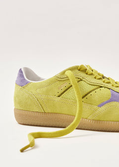 Tb.490 Rife Leather Sneakers Acid Green