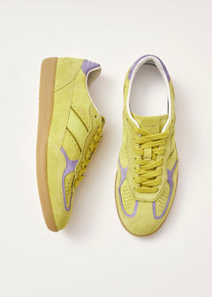Tb.490 Rife Leather Sneakers Acid Green