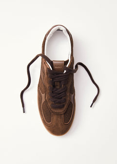 Tb.490 Rife Leather Sneakers Chocolate Brown