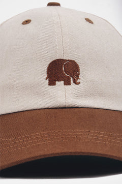 Logo Dad Cap Camel Ecru