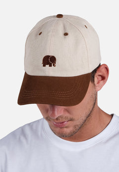 Logo Dad Cap Camel Ecru