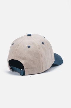 Logo Dad Cap Indigo Ecru