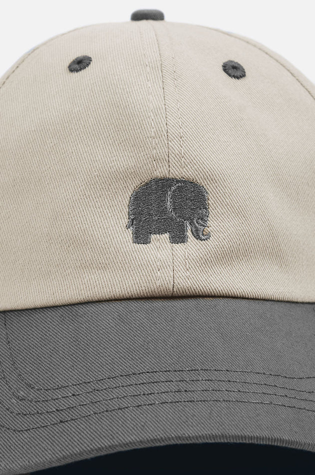 Logo Dad Cap Marengo Grijs