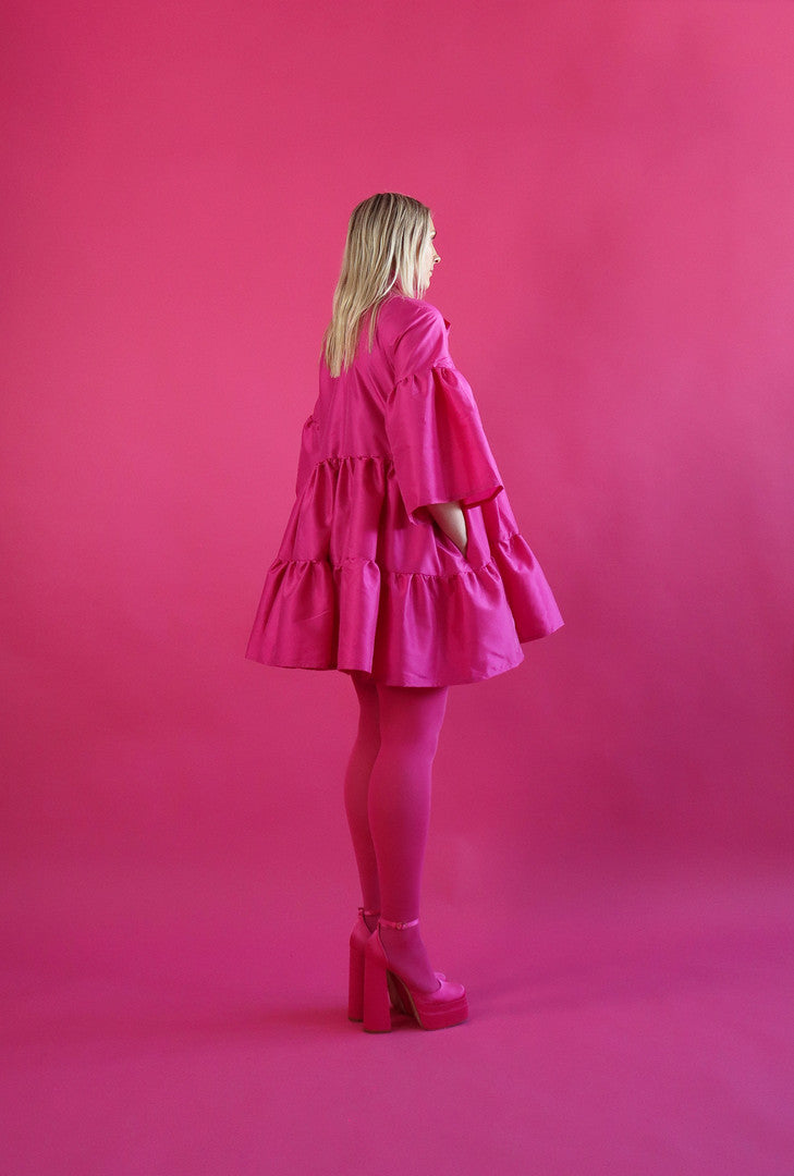Lush Mini Dress Pink