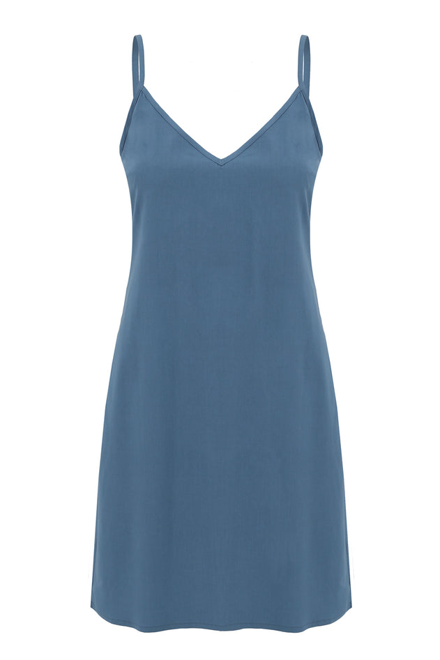 Pareo Jurk Blauw Print