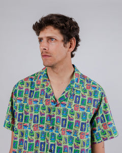 Aloha Shirt Jaws Groen