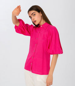 Fuchsia Pofmouw Shirt