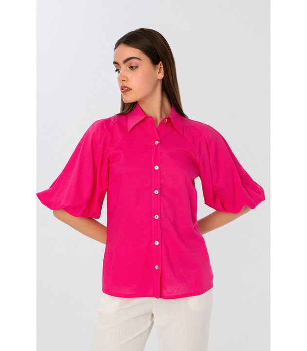 Fuchsia Pofmouw Shirt