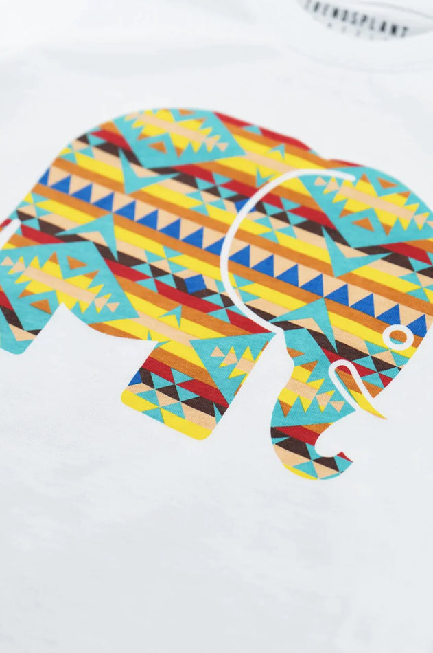 Kinder Navajo Organic Classic T-shirt Wit